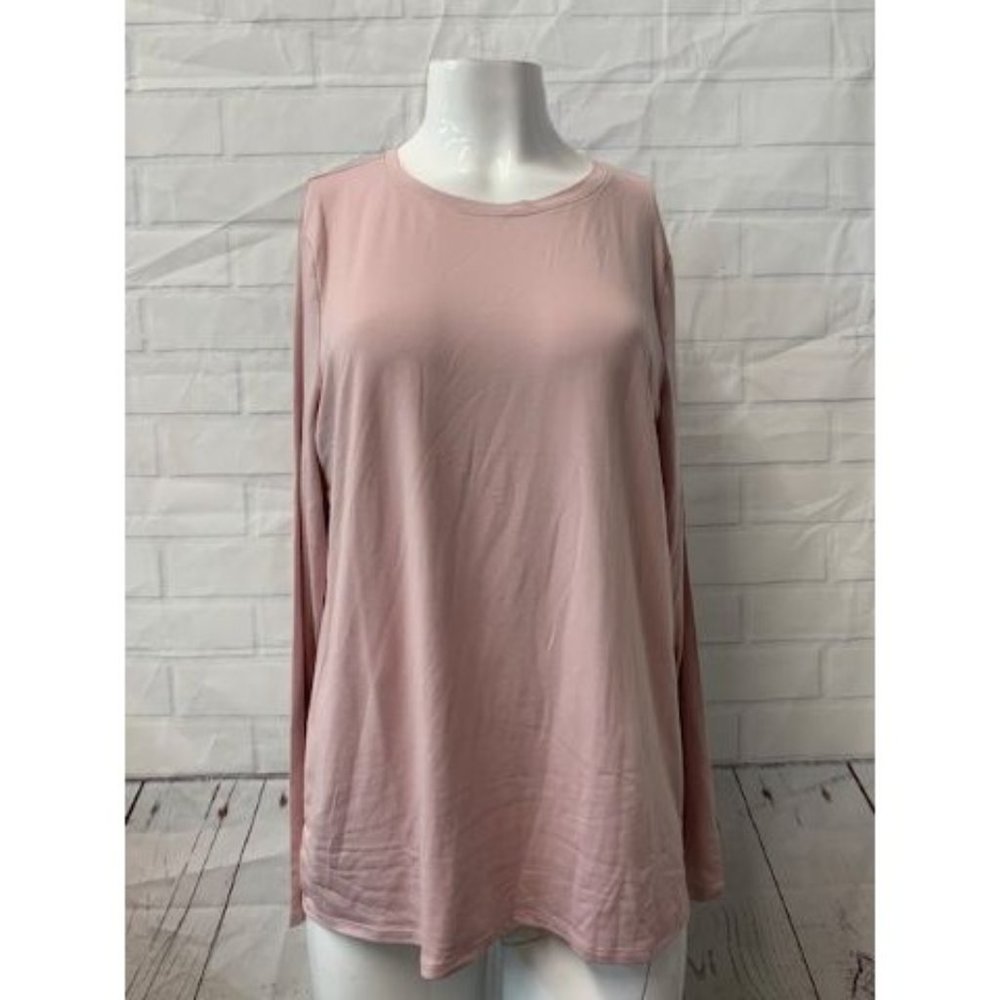 Skechers GoWalk Athletic Soft Long Sleeve Top Spring Lilac Pink Medium